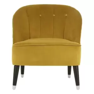 Dijon Velvet Doucet Curve Chair