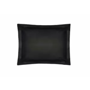 Belledorm 200 Thread Count Egyptian Cotton Oxford Pillowcase (One Size) (Black) - Black