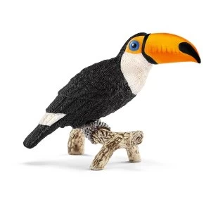 SCHLEICH Wild Life Toucan Toy Figure