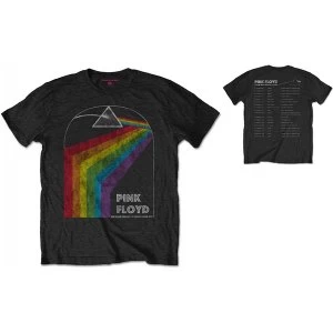 Pink Floyd - Special Edition Dark Side of the Moon 1972 Tour Mens Large T-Shirt