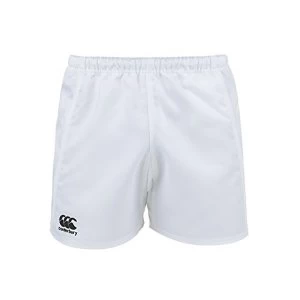 Canterbury Mens Advantage Rugby Shorts, White, 2X-Large