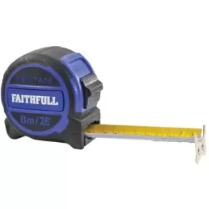 Faithfull Tools - Faithfull Pro Tape Measure - 8m (26ft)