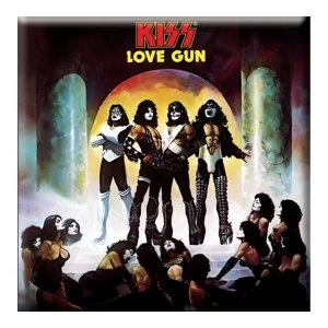 KISS - Love Gun Album Fridge Magnet