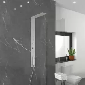 Concealed Thermostatic Shower Tower with Pencil Handset - Lustro