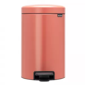 Brabantia Newicon 30-Litre Pedal Bin ; Terracotta Pink