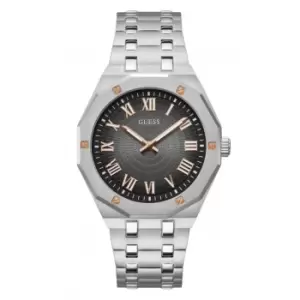 Gents Asset Stainless Steel Silver Watch GW0575G1