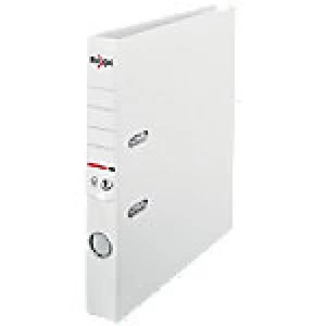 Rexel Choices Lever Arch File 50 mm Polypropylene 2 ring White