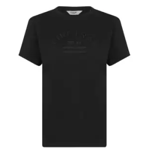 Firetrap Logo Boyfriend T-Shirt - Black