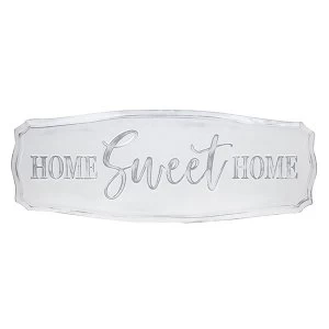 Homestyle Standing Large Metal Plaque Home