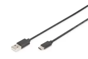 Digitus USB Type-C connection cable, type C - A