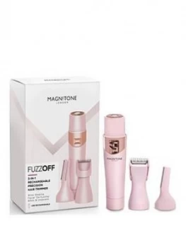 Magnitone Fuzz Off 3 In 1 Rechargeable Precision Trimmer - Pink