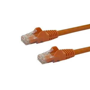 Startech 15m Orange Snagless Cat6 UTP Patch Cable