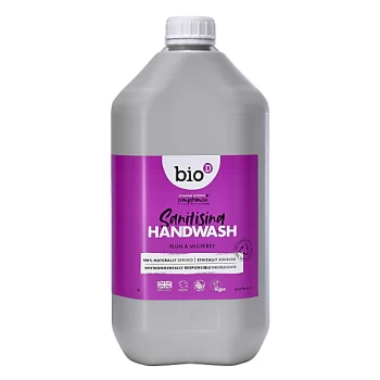 Bio-D Plum & Mulberry Sanitising Hand Wash 5L