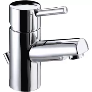 Prism Basin Mixer Tap with Eco-Click and Pop Up Waste - Chrome - Bristan