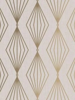 Boutique Marquise Geo Pearl Wallpaper