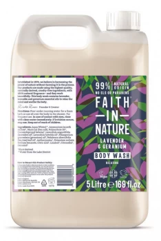 Faith in Nature Body Wash Lavender & Geranium 20l