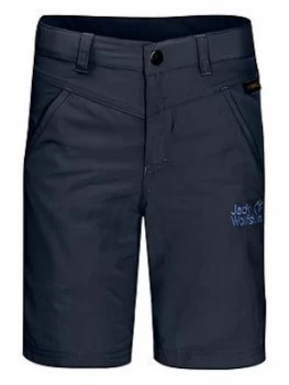 Jack Wolfskin Boys Sun Shorts - Blue, Size 11-12 Years