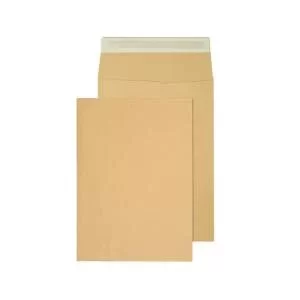 Q-Connect Gusset Envelope 352x250x25mm Manilla B4 Pack of 125 KF08898