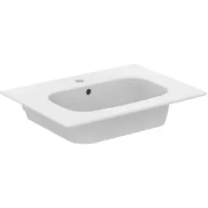 Ideal Standard i. life Vanity Basin 64cm 1 Tap Hole in White Ceramic