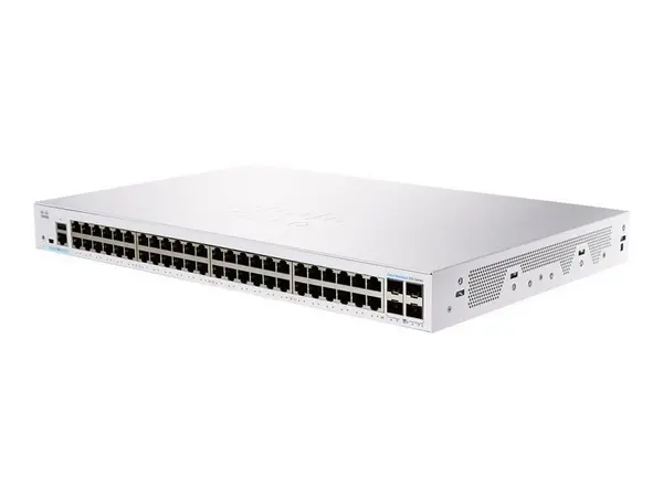Cisco Cisco Business CBS250-48T-4X-UK - 250 Series - 48 Port Smart Switch CBS250-48T-4X-UK