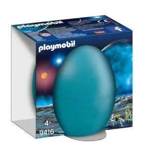 Playmobil Space Agent with Robot Gift Egg