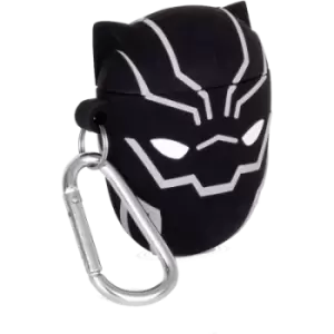 Black Panther 3D Airpods Case for Mobile Accessories