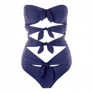 Guess Guess Polka Dot Bow Swimsuit - PH96