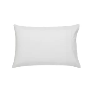 Bedeck of Belfast Fine Linens Andaz Standard Pillowcase, Silver