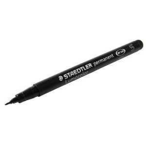 Staedtler Lumocolour 313 0.4mm Permanent Universal Pen Black 1 x Pack of 10
