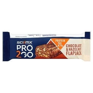 Sci-Mx Pro 2Go Chocolate and Hazelnut Protein Flapjack