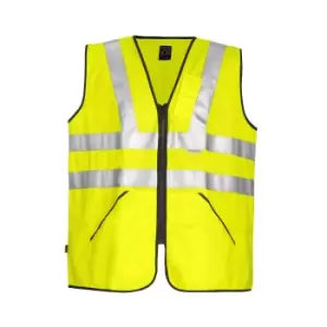 Projob Mens Hi-Vis Vest (One Size) (Yellow)