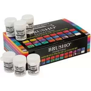 Colourcraft Brusho Pack of 24