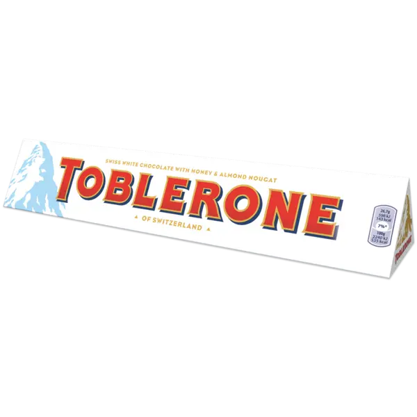 Cadbury Gifts Direct Toblerone White Bar 360g (Box of 10) 4019776O