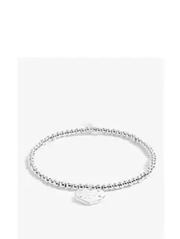 Joma Jewellery A Little Lovely Step Mum Silver Bracelet, Silver, Women