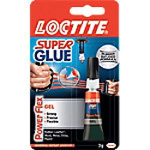 Loctite Super Glue Power Flex Gel Transparent 3g