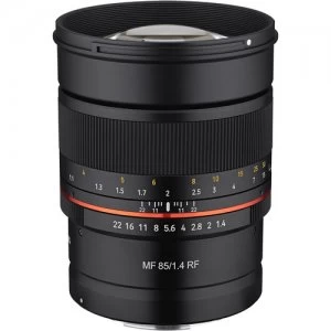 Samyang 85mm f1.4 MF Lens for Canon RF Mount