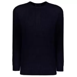 Lambretta Rib Sweater - Blue