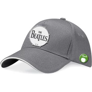 The Beatles - Drum Mens Baseball Cap - Grey