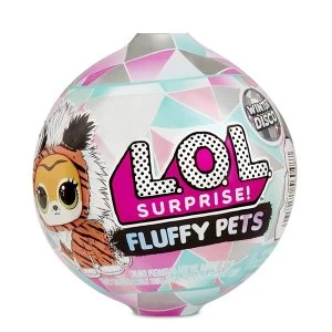 L.O.L. Surprise Winter Disco Series Fluffy Pets Ball - 1 At Random