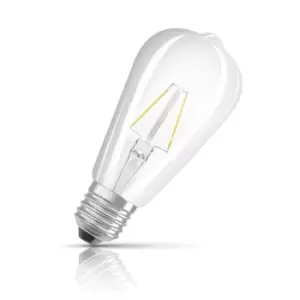 Ledvance LED ST64 4W E27 Parathom Filament Warm White Clear