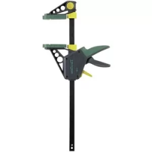 One-handed clamp PRO 100/700 mm EHZ Wolfcraft 3033000 Span width (max.):700 mm Nosing length:100 mm