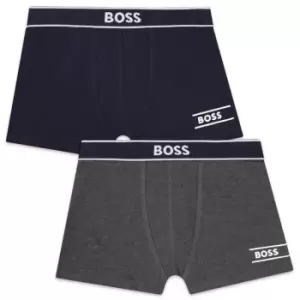Boss 2 Pack Logo Boxers - Blue