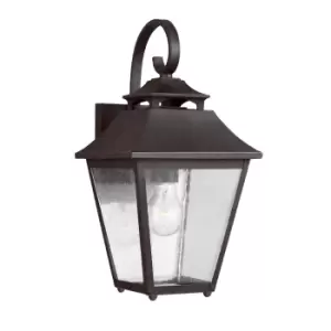 Feiss Galena Outdoor Wall Lantern Sable, IP44
