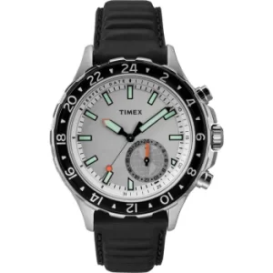 Mens Timex Q+ Move Multi-Time Chronograph Watch