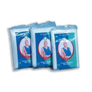 Wallace Cameron Triangular Hard wearing Compliance Reusable Bandages Pack of 6