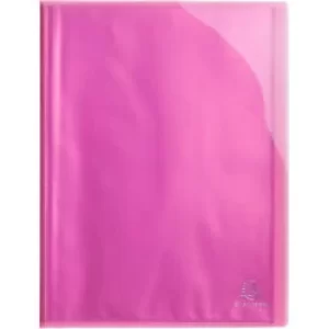 Exacompta Display Book 85874E A4 Pink 40 Pockets Pack of 12