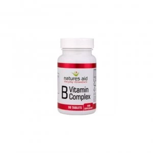Natures Aid Vitamin B Complex (improved Formula) 90 Tablets