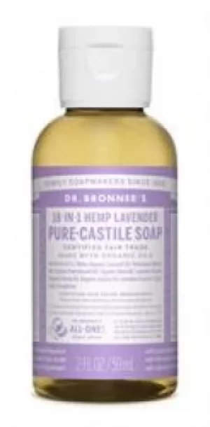 Dr Bronner Organic Lavender Castile Liquid Soap 60ml