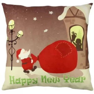 A11881 Multicolor Cushion Happy New Year 3