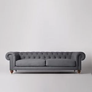 Swoon Winston Smart Wool 4 Seater Sofa - 4 Seater - Anthracite